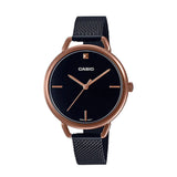 RELOJ PARA MUJER CASIO LTP-E415MBR-1CDF -NEGRO