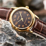 RELOJ PARA MUJER CASIO LTP-V001GL-1BUDF -CAFÉ - Tiendas Casio TITEC