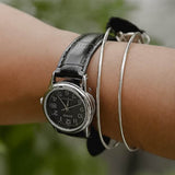 RELOJ PARA MUJER CASIO LTP-V002L-1BUDF -NEGRO