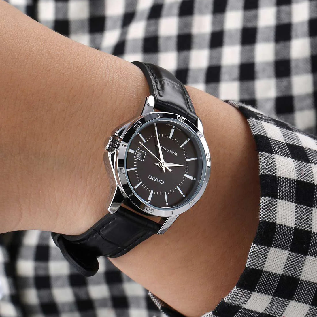 RELOJ PARA HOMBRE CASIO MTP-V004L-1AUDF -NEGRO - Tiendas Casio TITEC