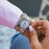 RELOJ PARA MUJER CASIO LTP-V005D-7B2UDF -BLANCO