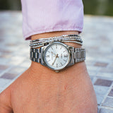 RELOJ PARA MUJER CASIO LTP-V005D-7B2UDF -BLANCO