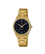 RELOJ PARA MUJER CASIO LTP-V005G-1BUDF -NEGRO - Tiendas Casio TITEC