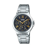 RELOJ PARA MUJER CASIO LTP-V300D-1A2UDF -PLATEADO