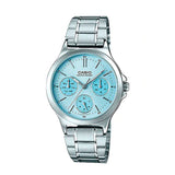 RELOJ PARA MUJER CASIO LTP-V300D-2AUDF -AZUL