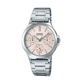 RELOJ PARA MUJER CASIO LTP-V300D-4AUDF -ROSADO
