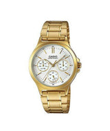 RELOJ PARA MUJER CASIO LTP-V300G-7AUDF -BLANCO - Tiendas Casio TITEC