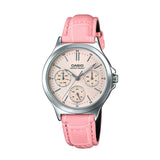 RELOJ PARA MUJER CASIO LTP-V300L-4AUDF -ROSADO