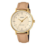 RELOJ PARA MUJER CASIO LTP-VT03GL-4BDF - CAFE