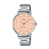 RELOJ PARA MUJER CASIO LTP-VT04D-4ADF -ROSADO