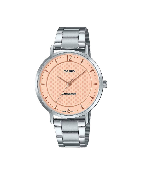 RELOJ PARA MUJER CASIO LTP-VT04D-4ADF -ROSADO