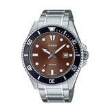 RELOJ PARA HOMBRE CASIO MDV-107D-5AVDF -CAFÉ