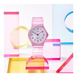 RELOJ CASIO MQ-24S-4BDF -ROSADO