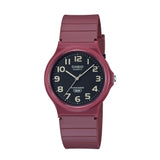 RELOJ CASIO MQ-24UC-4BDF -ROJO