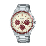 RELOJ PARA HOMBRE CASIO MTP-1374D-5A2VDF -CAFÉ