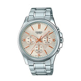 RELOJ PARA HOMBRE CASIO MTP-1375D-7A2VDF -PLATEADO