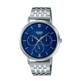RELOJ PARA HOMBRE CASIO MTP-B300D-2AVDF -PLATEADO