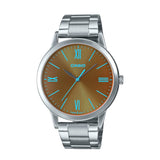 RELOJ PARA HOMBRE CASIO MTP-E600D-1BDF -CAFÉ