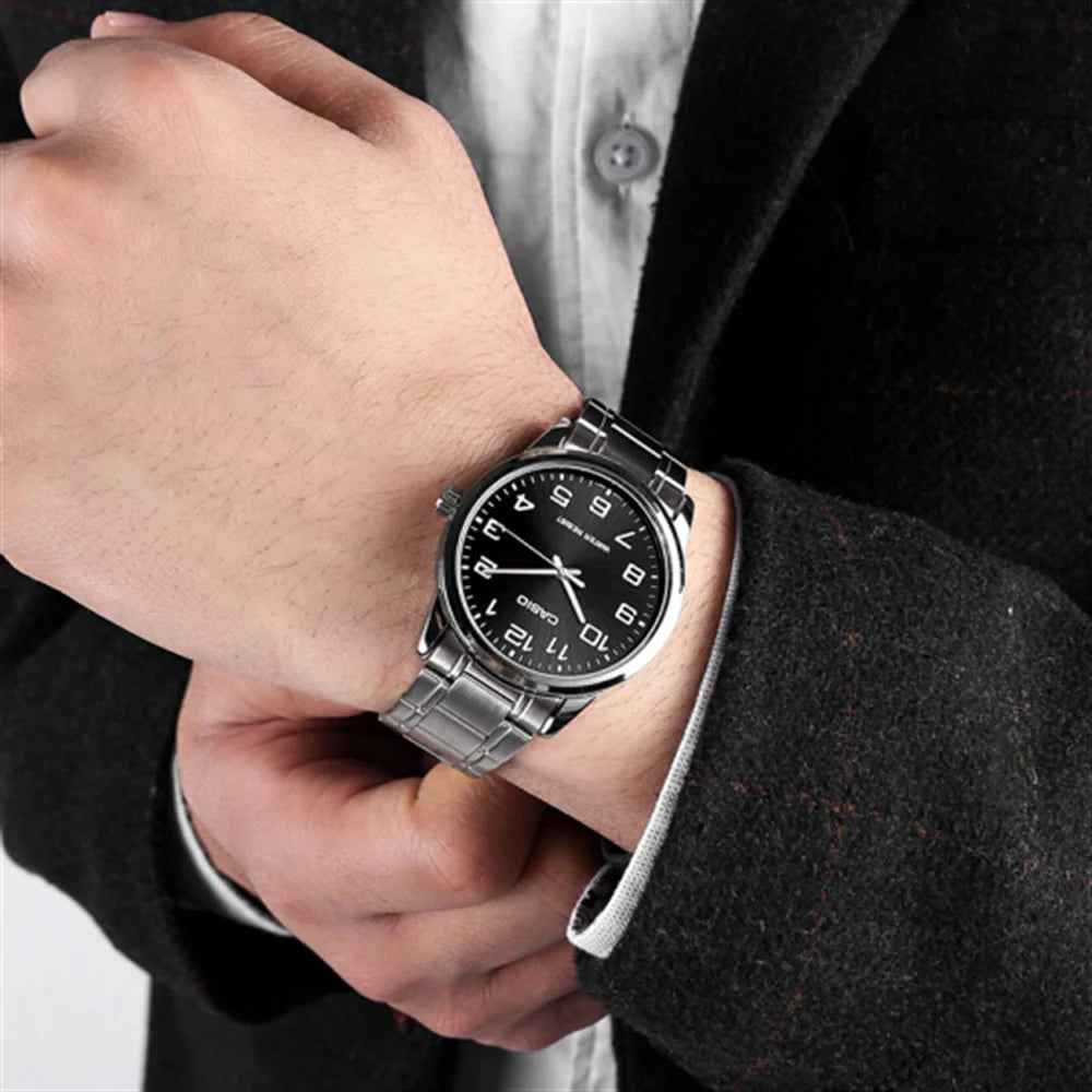 RELOJ PARA HOMBRE CASIO MTP-V001D-1BUDF -NEGRO - Tiendas Casio TITEC