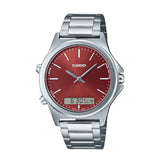 RELOJ PARA HOMBRE CASIO MTP-VC01D-5EUDF -ROJO