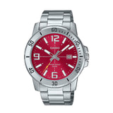 RELOJ PARA HOMBRE CASIO MTP-VD01D-4BVUDF -ROJO