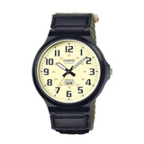 RELOJ CASIO MW-240B-3BVDF -VERDE