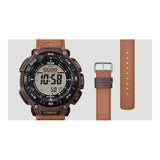 RELOJ PARA HOMBRE CASIO PROTREK  PRG-340L-5DR -CAFÉ