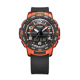 RELOJ PARA HOMBRE CASIO PROTREK  PRT-B50-4DR -NARANJADO