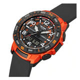 RELOJ PARA HOMBRE CASIO PROTREK  PRT-B50-4DR -NARANJADO