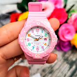 RELOJ PARA MUJER CASIO LRW-200H-4B2VDF -ROSADO