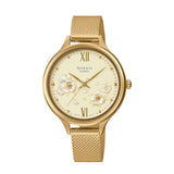 RELOJ PARA MUJER CASIO SHEEN SHE-4551GM-9AUDF -AMARILLO