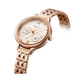 RELOJ PARA MUJER CASIO SHEEN SHE-4551PG-7AUDF -BLANCO