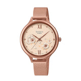 RELOJ PARA MUJER CASIO SHEEN SHE-4551PGM-4AUDF -ROSADO