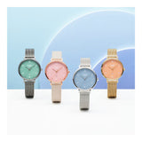 RELOJ PARA MUJER CASIO SHEEN SHE-4562GM-4AUDF -ROSADO