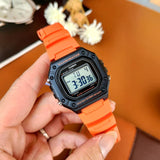 RELOJ CASIO W-218H-4B2VDF -NARANJADO