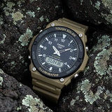 RELOJ PARA HOMBRE CASIO AQ-S820W-5AVDF  - CAFÉ