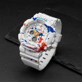 RELOJ PARA MUJER CASIO BABY-G BA-120SPL-7ADR - BLANCO