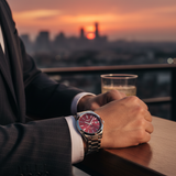 RELOJ CASIO EDIFICE EFV-160D-4AVDF - ROJO