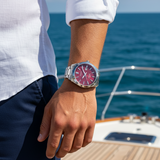 RELOJ CASIO EDIFICE EFV-160D-4AVDF - ROJO