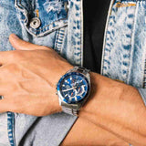RELOJ PARA HOMBRE CASIO EDIFICE EFV-550D-2AVUDF -AZUL