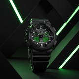RELOJ CASIO G-SHOCK GA-100BEG-1ADR - NEGRO