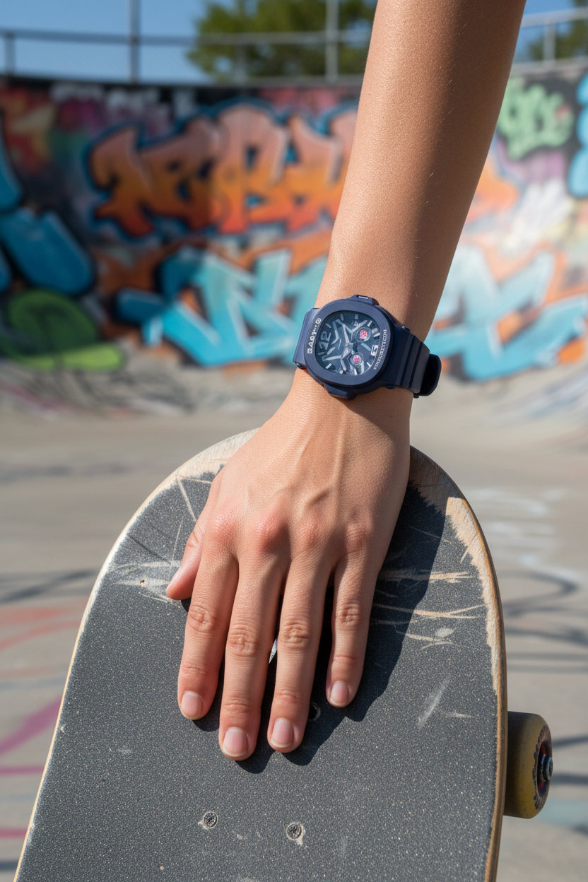 Reloj Casio Baby-G BGA-10D-2A1DR lifestyle skate