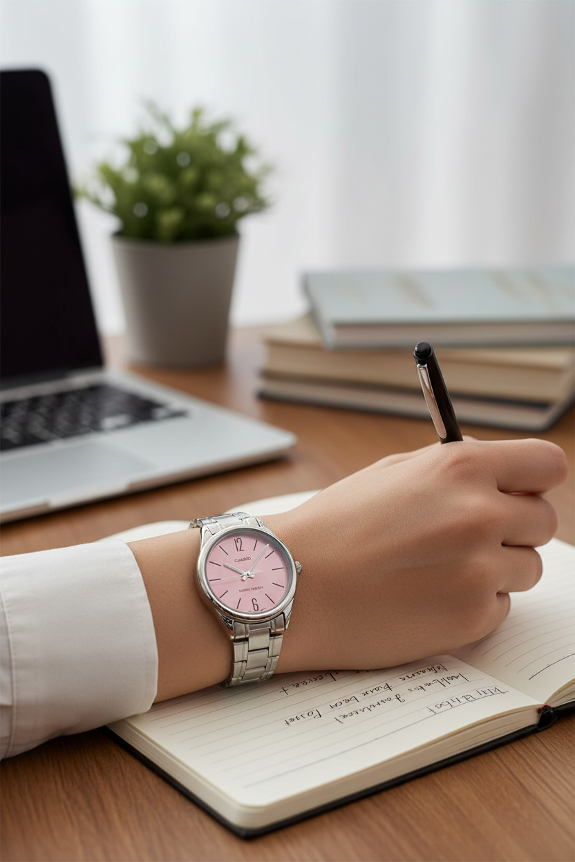 Reloj Casio LTP-V005D-4BUDF lifestyle escritura
