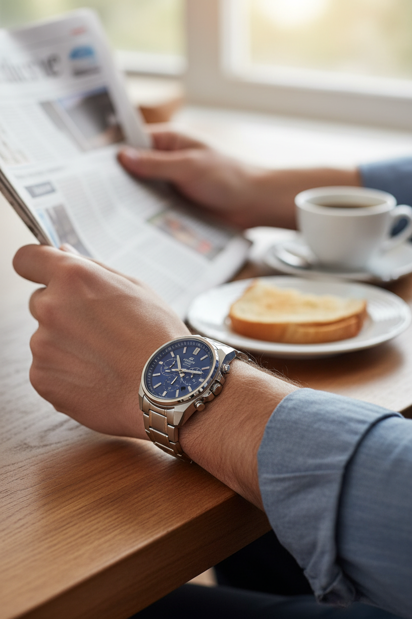 Reloj Casio Edifice EFV-650D-2AVUDF lifestyle periódico
