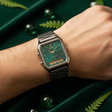 RELOJ CASIO VINTAGE AQ-230EGG-3ADF - VERDE