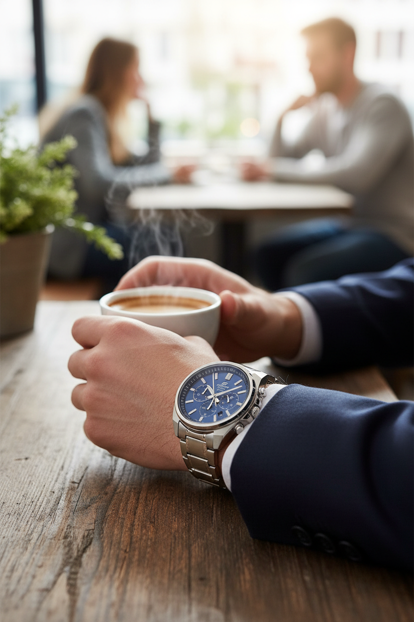 Reloj Casio Edifice EFV-650D-2AVUDF lifestyle café