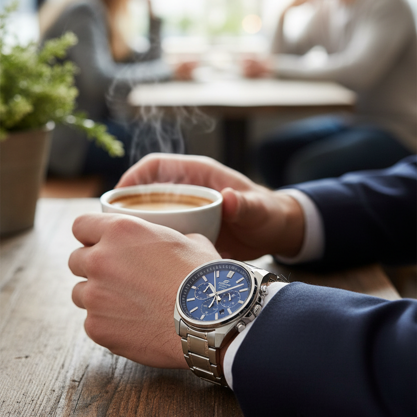 Reloj Casio Edifice EFV-650D-2AVUDF lifestyle café