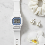 RELOJ PARA MUJER  BABY-G BGD-565SC-2BDR - BLANCO