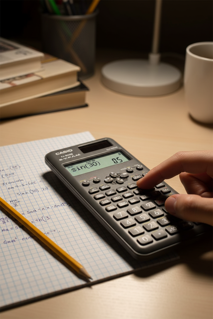Calculadora Casio FX-85MS lifestyle tarea