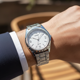 RELOJ PARA HOMBRE CASIO MTP-B210D-7AVDF  - BLANCO